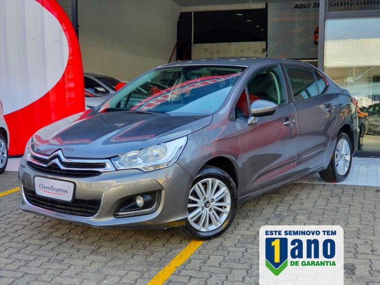 Citroën C4 Lounge – 1.6 ORIGINE 16V TURBO FLEX 4P AUTOMÁTICO