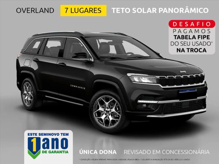 Jeep Commander – 1.3 T270 TURBO FLEX OVERLAND AT6