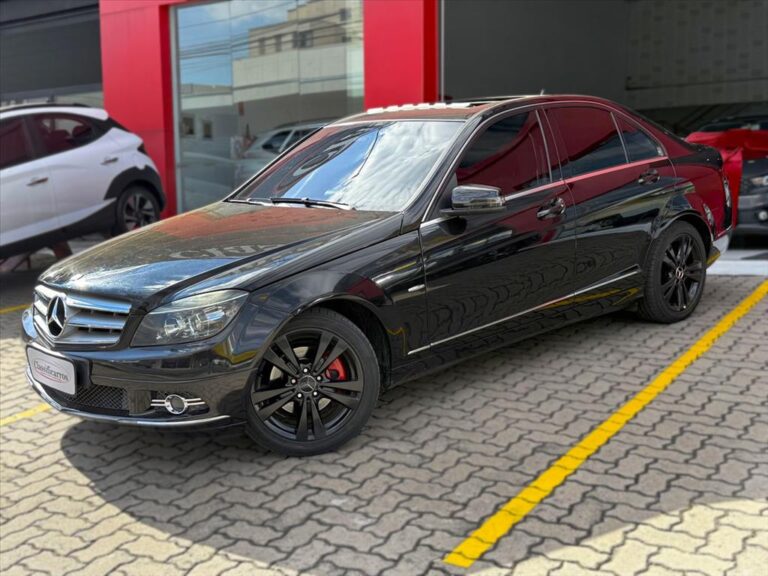 Mercedes-Benz C 200 K – 1.8 AVANTGARDE KOMPRESSOR GASOLINA 4P AUTOMÁTICO