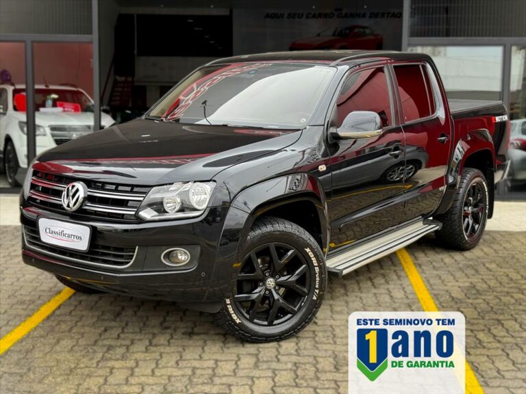 Volkswagen Amarok – 2.0 HIGHLINE 4X4 CD 16V TURBO INTERCOOLER DIESEL 4P AUTOMÁTICO